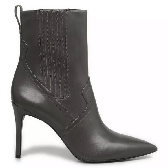 All Saints Shoes - Allsaints Xain Leather Boot Pump